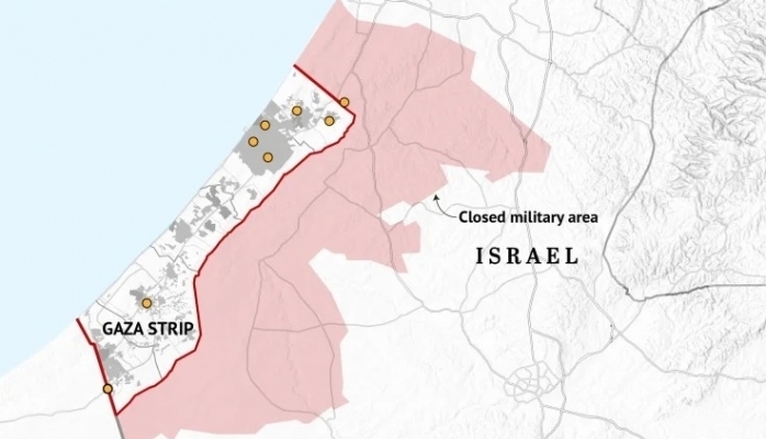 Gazze'deki Yıkımlar İsrail'in Tampon Bölge Planını Yansıtıyor