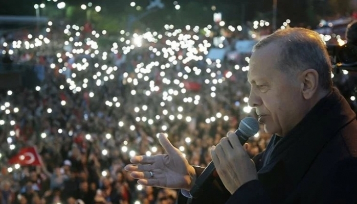 Erdoğan Zafer Konuşması Yaptı